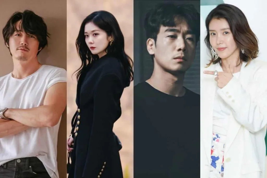 Chae Jung Ahn plus Kim Nam Hee, Jang Hyuk and Jang Nara, drama family cast