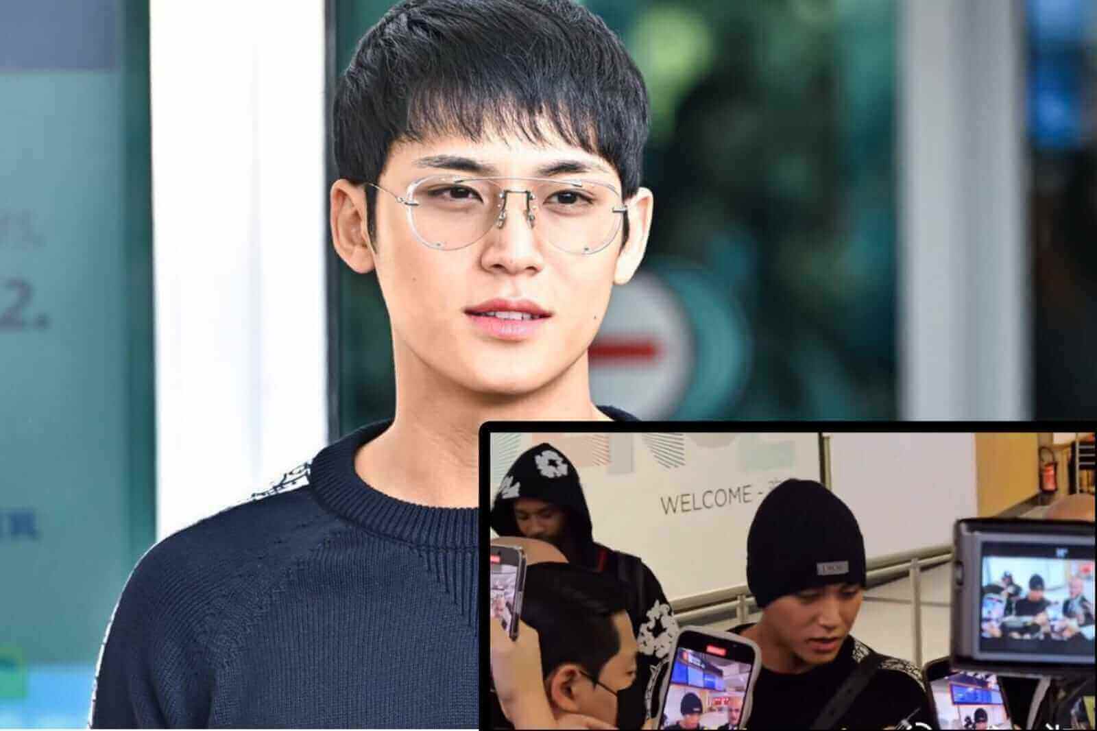 Chaos in Paris: SEVENTEEN's Mingyu Swarmed by Eager Fans At Airpor